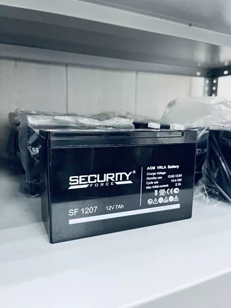 Батарея аккумуляторная SF 1207 12В, 7Ач (Security Force)