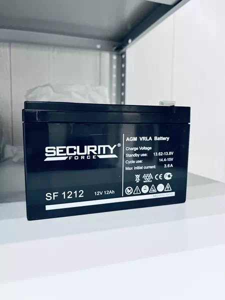 Батарея аккумуляторная SF 1212 12В, 12 Ач (Security Force)