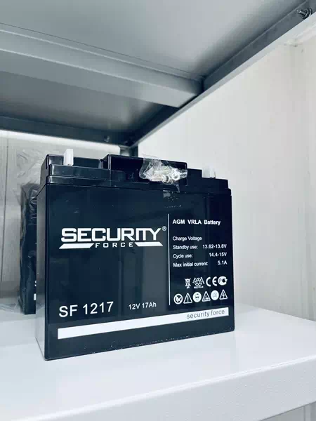 Батарея аккумуляторная SF 1217 12В, 17Ач (Security Force)